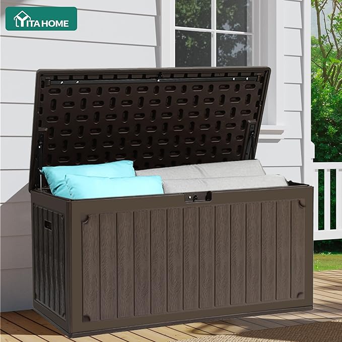 YITAHOME 90 Gallon Large Deck Box - Image 4