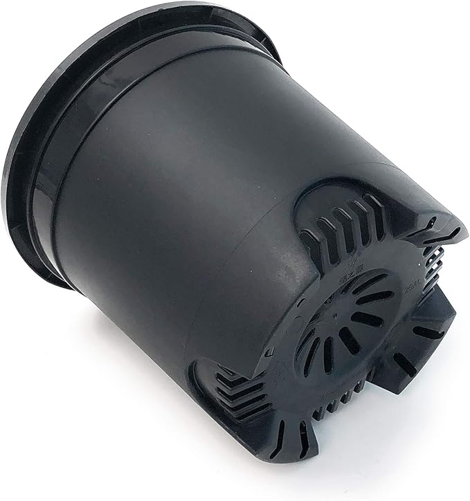 2 Gallon 10-Pack Nursery Pot Black Plastic Planters - Image 3