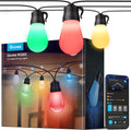 Govee Smart Outdoor String Lights H7029, 24ft RGBIC Outdoor Lights by Govee