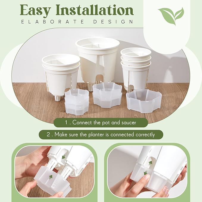 Self Watering Pots for Indoor Plants - Image 6