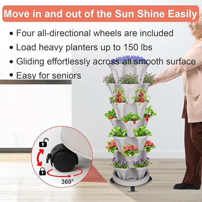 DUNCHATY Stackable Planter - Image 5