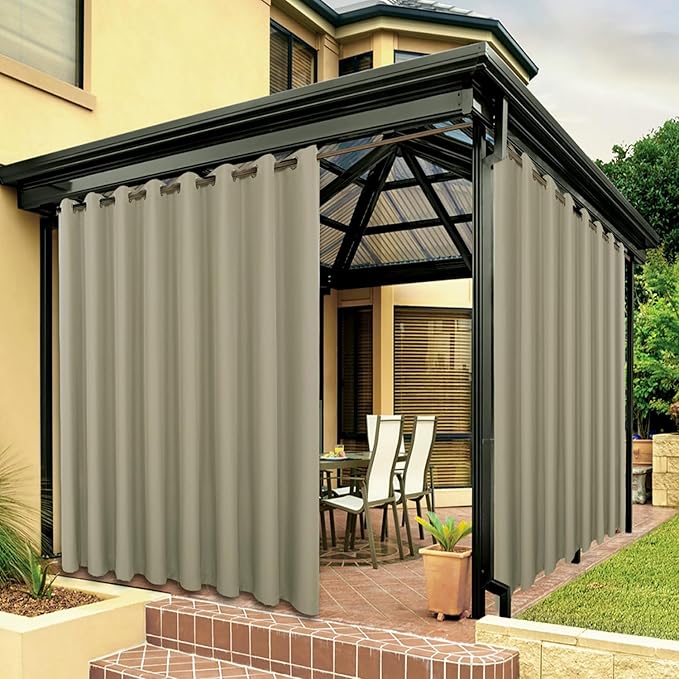 BONZER Waterproof Outdoor Curtains by Bonzer