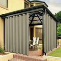 BONZER Waterproof Outdoor Curtains by Bonzer