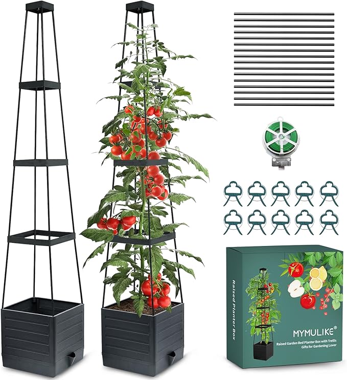Raised Garden Bed Tomato Planter - Image 9