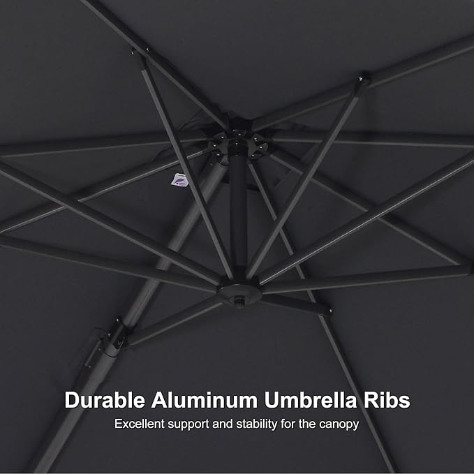PURPLE LEAF 8' X 8' Patio Umbrella - Image 7