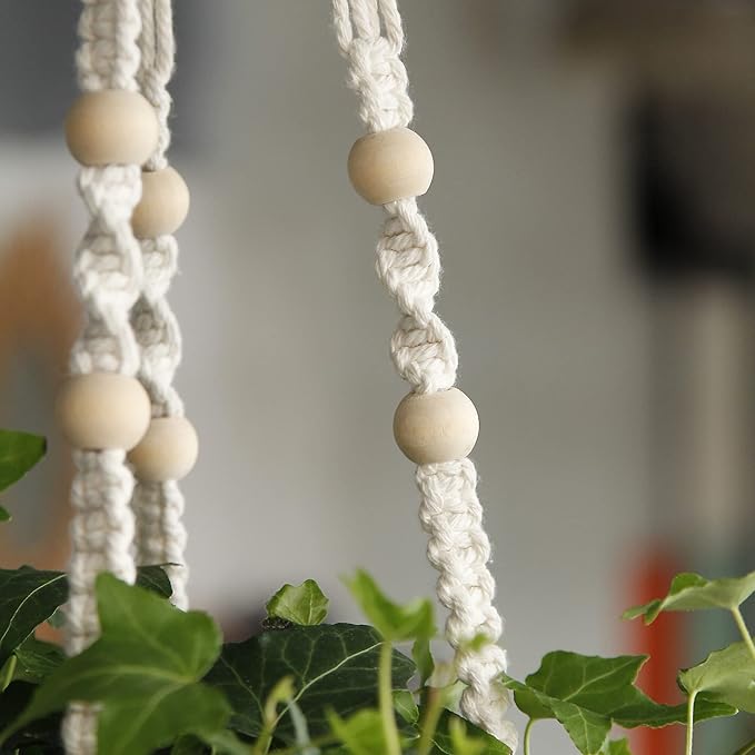 Macrame Plant Hanger Indoor Hanging - Image 6