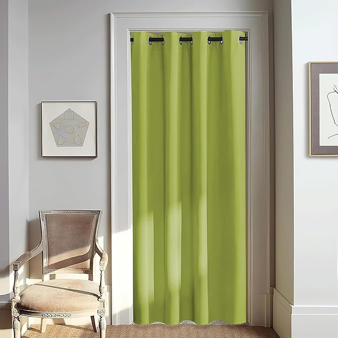 NICETOWN Door Curtain for Closet Doors 80 Inches Long 1 Panel, Room Divider by NICETOWN