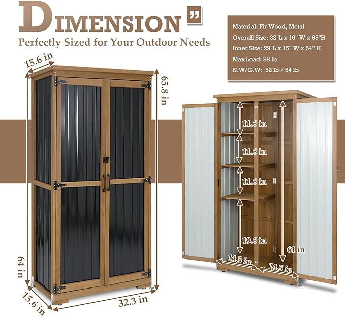 Outdoor Storage Cabinet Waterproof - Image 2