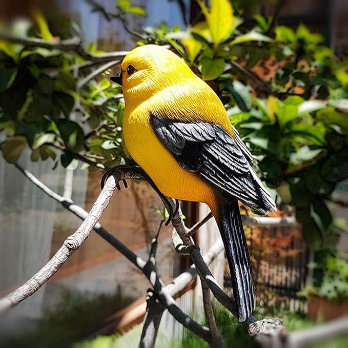Garden Bird Statue Flower Pot Hugger Outdoor Decor - Image 4