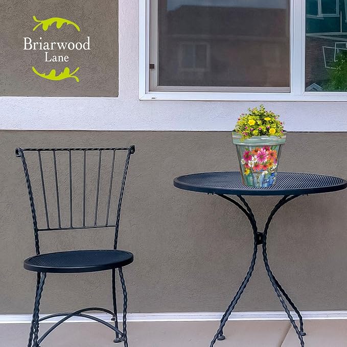 Briarwood Lane Farm Fresh Flowers Small Planter - Image 3