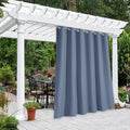 NICETOWN Outdoor Curtain for Patio Waterproof Extra Wide 84 inch, Sun Blocking by NICETOWN