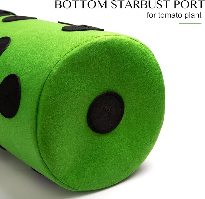2 Pack Green Upside Down Tomato & Herb Planter, Outdoor Hanging Durable - Image 5