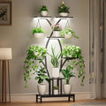 Plant Stand Indoor with Grow Lights by Unknown