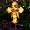 Solar Little Angel, Child Cross Garden Lights by Unknown