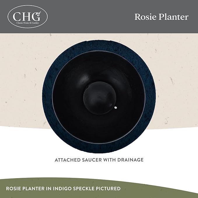 Classic Home and Garden Rosie Modern Planter w/Drainage - Image 3