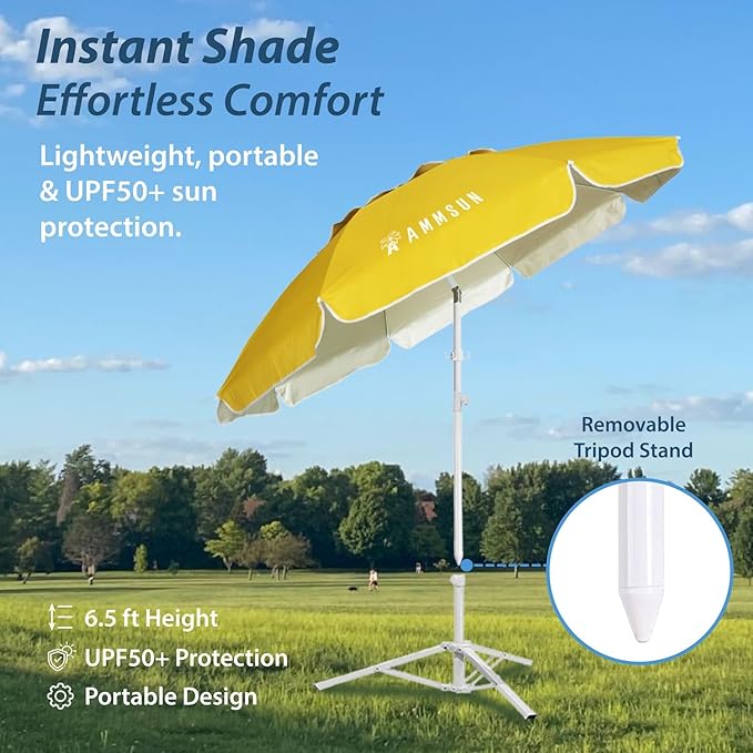 AMMSUN Shade Umbrella, Premium Portable Umbrella - Image 3