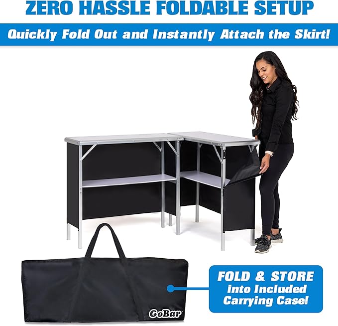 GoBar Portable Double Bar Table Set - Image 7