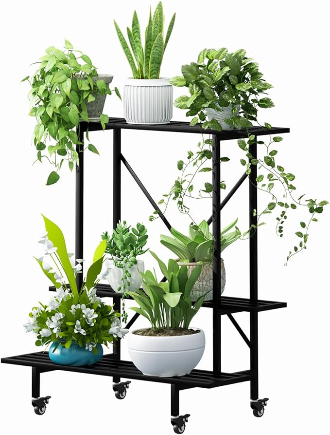 Zhongma 3 Tier Metal Heary Duty Plant Stand - Image 5