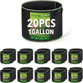 Delxo 20-Pack 1 Gallon Grow Bags, Garden Planting Bag by Delxo