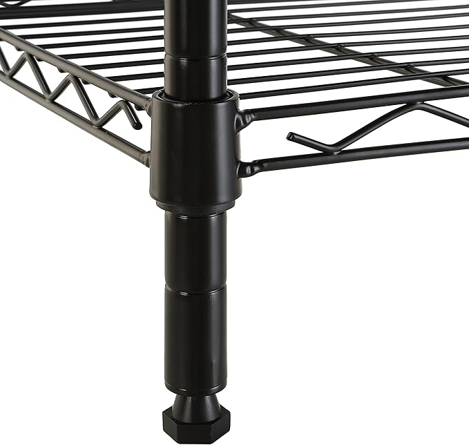 Amazon Basics 5-Shelf Tower Adjustable Storage Shelving Unit - Image 6