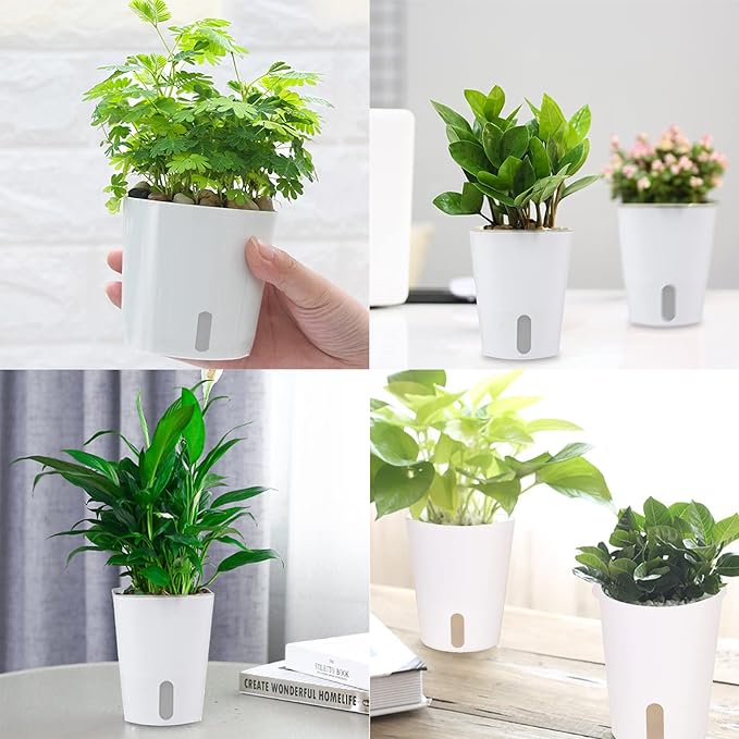 3" Self Watering Pots, 20 Sets Self Watering Planter Pots - Image 7