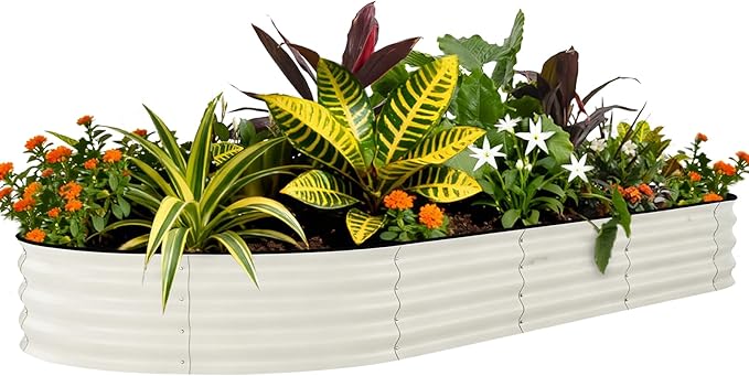 Garvee Galvanized Raised Garden Bed Outdoor, Rust-Resistant Raised Garden Beds by Garvee