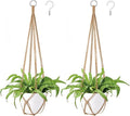 Dahey Macrame Plant Hanger Indoor Hanging Planter Basket Handmade Woven Cotton by Dahey