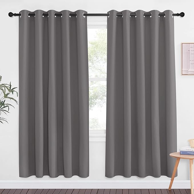 NICETOWN Blackout Doorway Curtain Drape 72 inch Long by NICETOWN