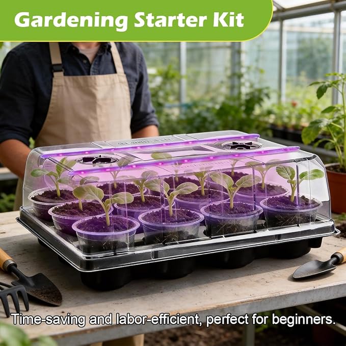 3 Pack 12 Cell Seed Starting Trays - Image 6