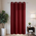 Joydeco Blackout Patio Sliding Door Curtains 84 Inches Long, Grommet Privacy by JOYDECO