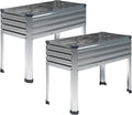2PCS Galvanized Raised Garden Bed by DIIYIV