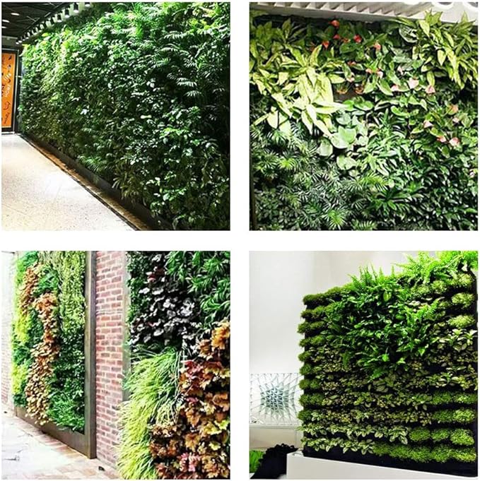 Hanging Planting Grow Bags, 49 Pockets Hanging Vertical Wall Planter Wall - Image 9
