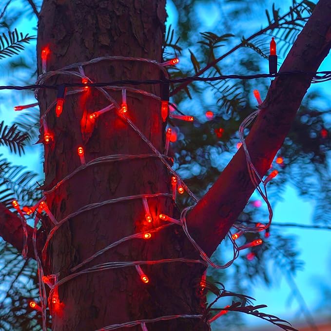 LJLNION 300 LED Valentines Lights, Extra Long 98.5FT Christmas String Lights - Image 9