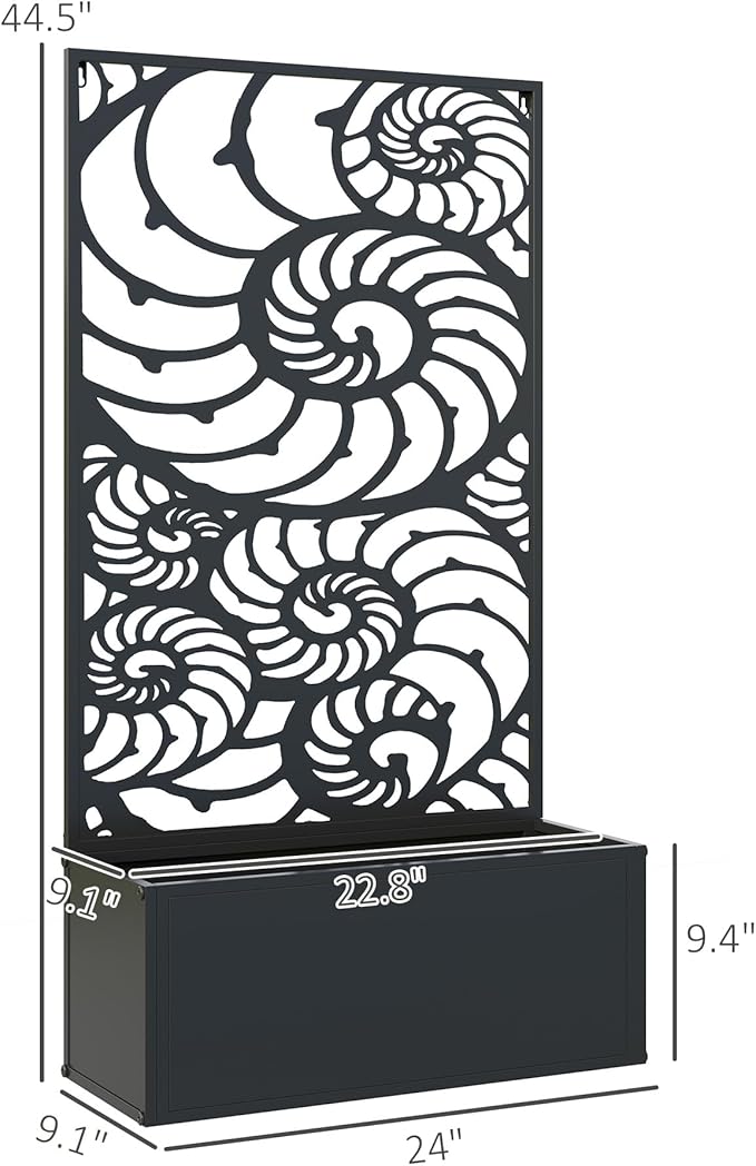 Outsunny Metal Raised Garden Bed - Image 7