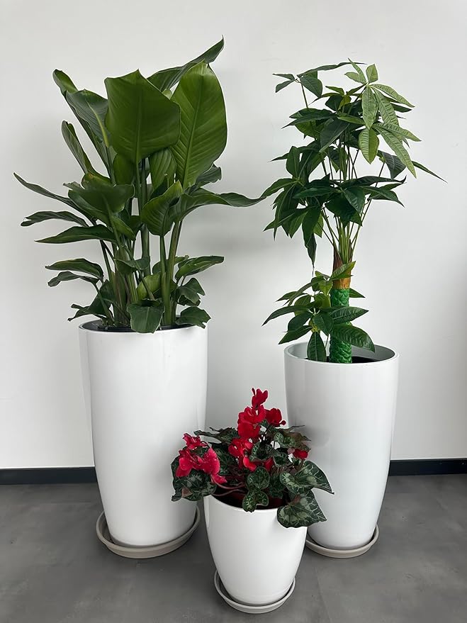 24, 11 Inch Large Plastic Planters - Image 6