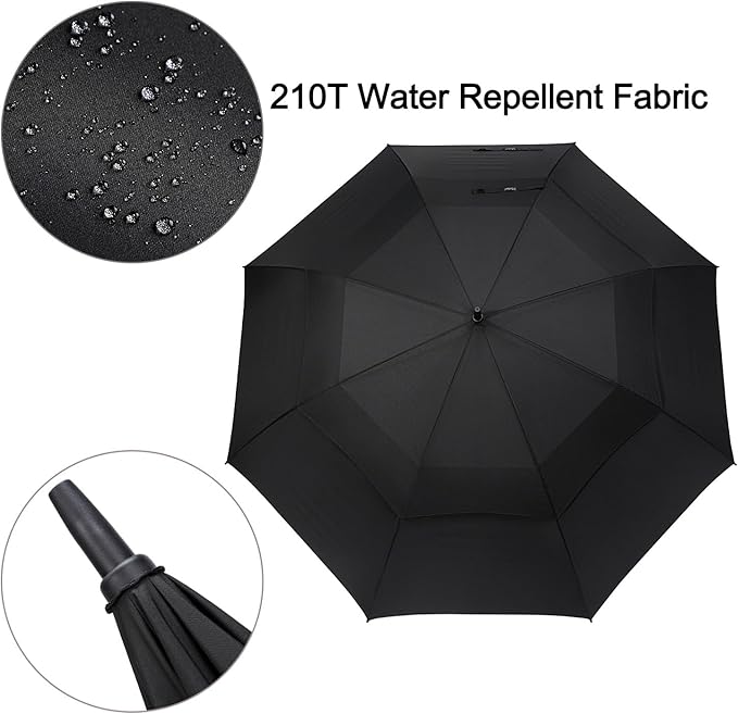 G4Free 47/54/62/68/72 Inch Automatic Open Golf Umbrella Oversize Extra Large - Image 6