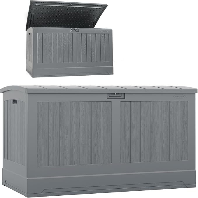 Suncast 200-gal. All-Weather Patio Deck Box, Made in the USA, by Suncast