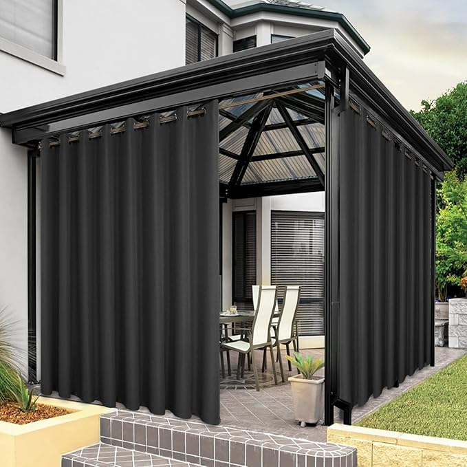 BONZER Waterproof Outdoor Curtains by Bonzer
