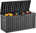 DRATO 80 Gallon Deck Box, Outdoor Storage Box by DRATOprovidesawarmandcozy