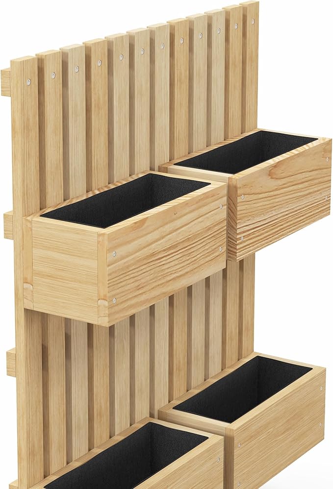 Outsunny 4 Box Raised Garden Bed - Image 8