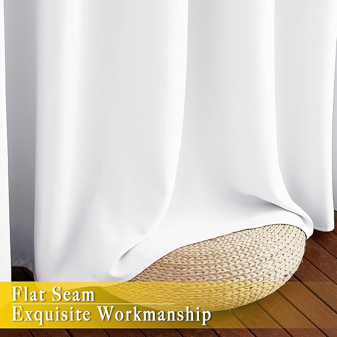 NICETOWN White Sliding Door Curtain - Image 7