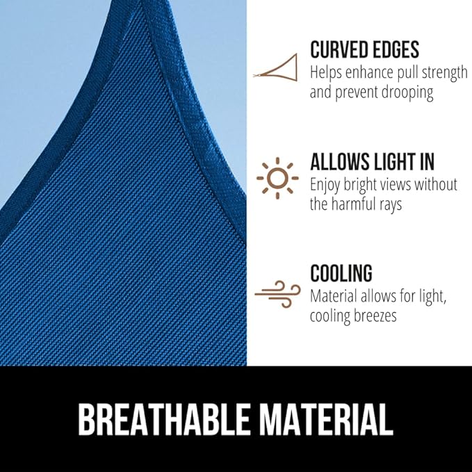 GORILLA GRIP Heavy Duty Sun Shade, UV Protection Fade Tear and Rust Resistant - Image 5