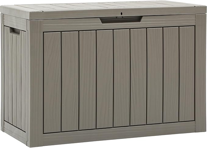 YITAHOME 45 Gallon Deck Box, Outdoor Storage Box by YITAHOME