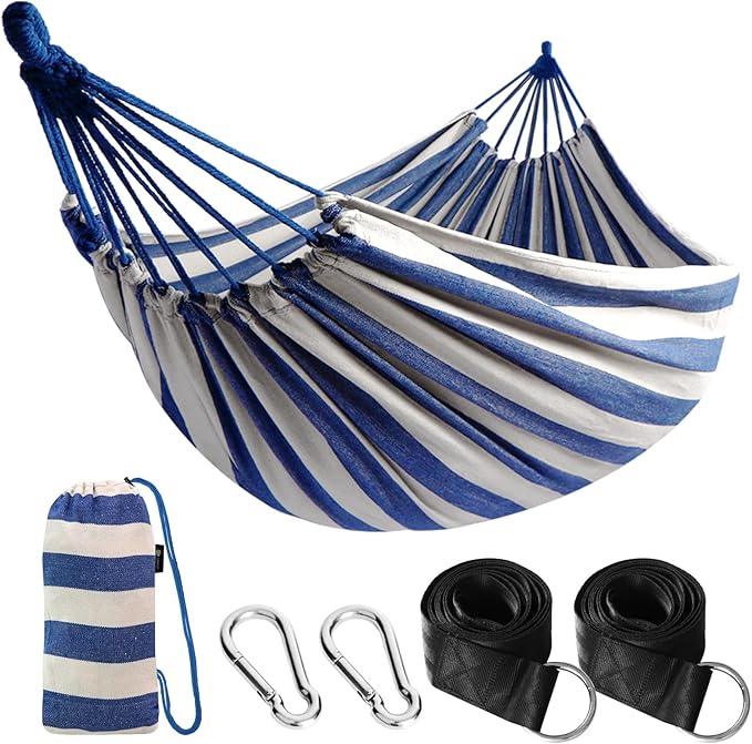 ANYOO Cotton Hammock Portable Camping Hammocks by Anyoo