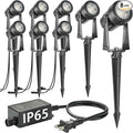 SUNTHIN Outdoor Landscape Lighting, 8 Pack LED Spot Lights Kit by SUNTHIN