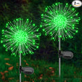 Solar Garden Lights Outdoor, 2 Pack 120 LED Twinkling Firework Lights Decorative by Yaafen