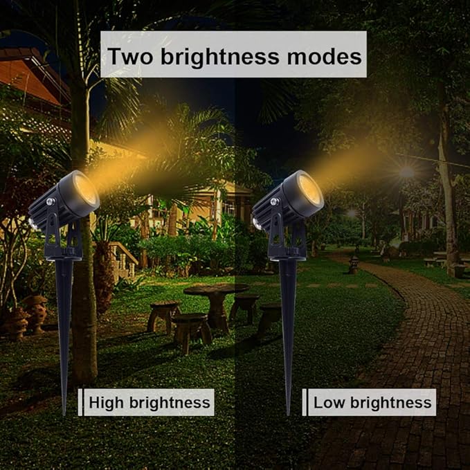APONUO Metal Solar Spot Lights Outdoor - Image 4