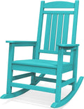 SERWALL Oversized Outdoor Rocking Chair, All-Weather Patio Rocking Chair by SERWALL