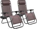 Homall Zero Gravity Patio Folding Lawn Chairs Outdoor Gravity Camp Reclining by Homall
