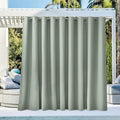 NICETOWN Outdoor Curtainch for Patio Waterproof 140 inch Wide, Rustproof by NICETOWN